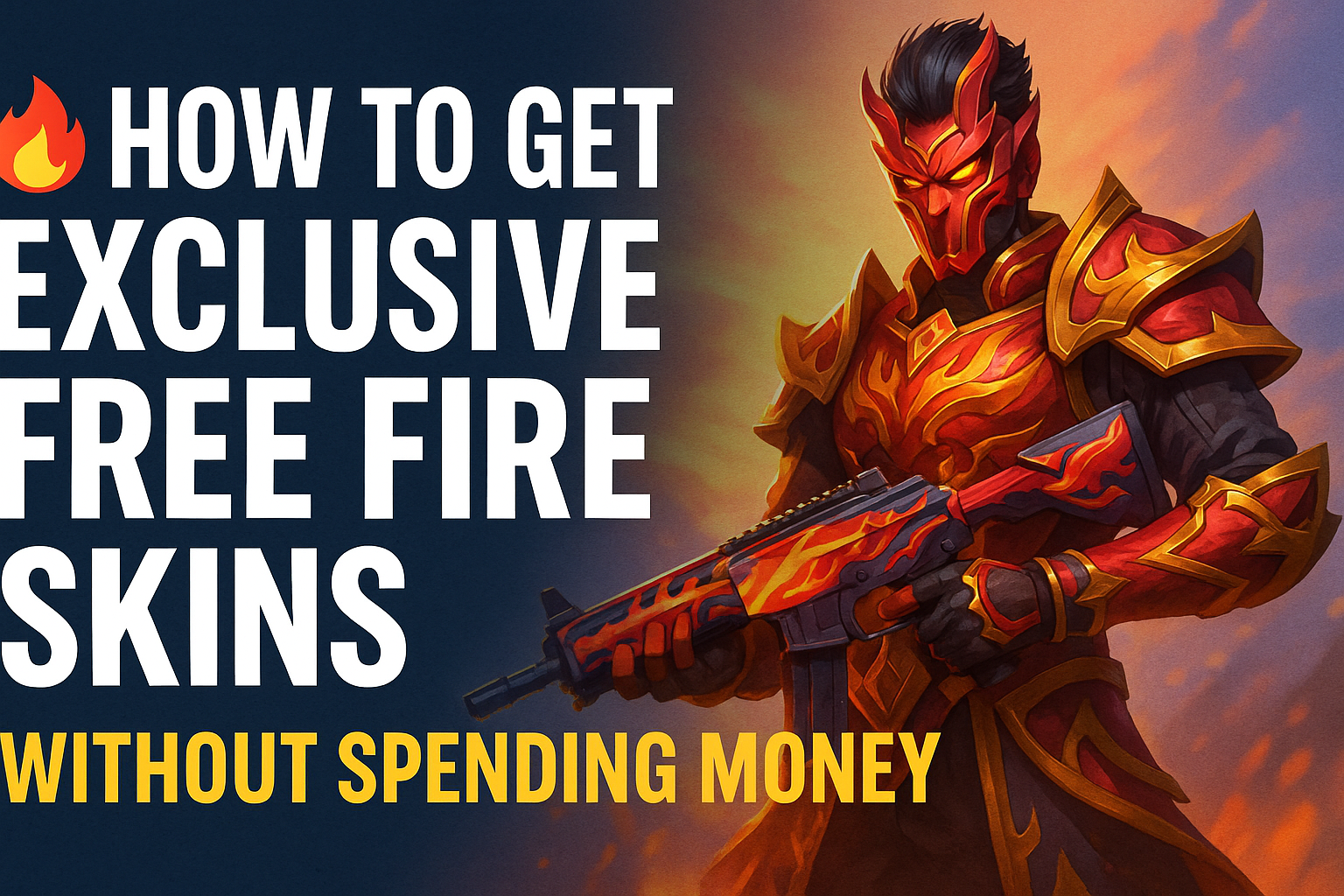 🔥 How to Get Exclusive Free Fire Skins Without Spending Money [2025 Guide]